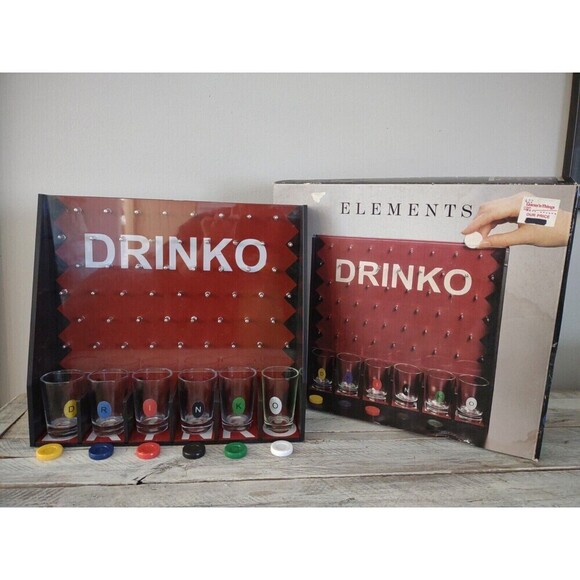 Party Game Elements "Drinko" Drinking Game Shots - Picture 1 of 7